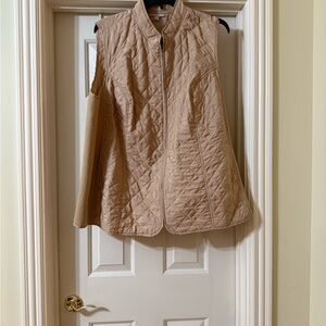 Woman Within Plus Size Quilted Vest